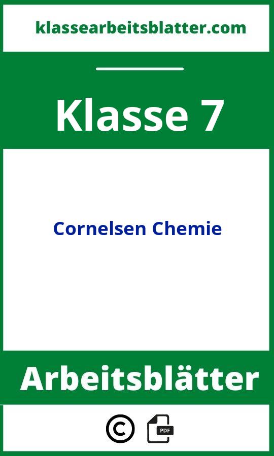 Cornelsen Arbeitsblätter Chemie Lösungen Klasse 7