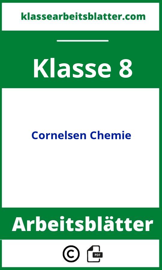 Cornelsen Arbeitsblätter Chemie Lösungen Klasse 8