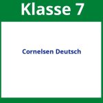 Cornelsen Arbeitsblätter Lösungen Deutsch Klasse 7
