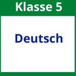 5. Klasse Deutsch Arbeitsblätter