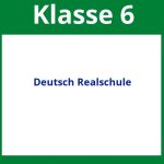 Arbeitsblätter Deutsch Klasse 6 Realschule