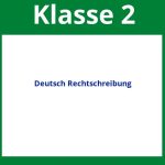 Arbeitsblätter Deutsch Klasse 2 Rechtschreibung