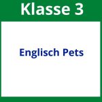Englisch 3 Klasse Arbeitsblätter Pets