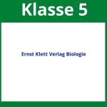 Ernst Klett Verlag Arbeitsblätter Biologie Lösungen Klasse 5