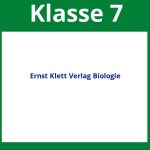 Ernst Klett Verlag Arbeitsblätter Biologie Lösungen Klasse 7
