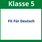 Fit Für Klasse 5 Deutsch Arbeitsblätter
