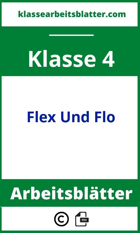 flex und flo arbeitsblätter 4. klasse