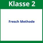 Fresch-Methode Arbeitsblätter Klasse 2