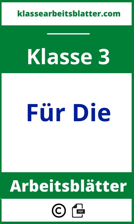 Arbeitsblätter Für Die 3 Klasse