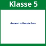 Geometrie 5 Klasse Hauptschule Arbeitsblätter