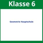 Geometrie 6 Klasse Hauptschule Arbeitsblätter