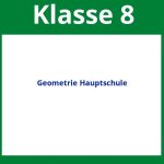 Geometrie 8. Klasse Hauptschule Arbeitsblätter