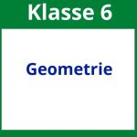 Arbeitsblätter Geometrie 6. Klasse