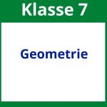 Geometrie Klasse 7 Arbeitsblätter Pdf