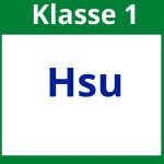 Arbeitsblätter Hsu 1. Klasse