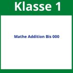 Arbeitsblätter Mathe Klasse 3 Addition Bis 1000