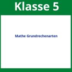 Arbeitsblätter Mathe Klasse 5 Grundrechenarten