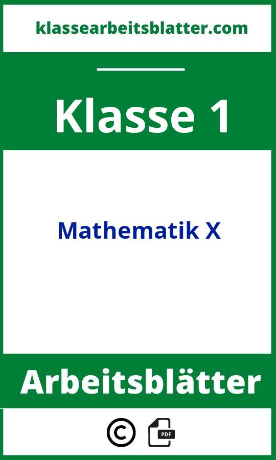 Mathematik 2. Klasse Arbeitsblätter 1X1