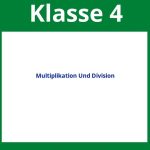 Arbeitsblätter Multiplikation Und Division Klasse 4