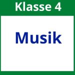 Arbeitsblätter Musik 4. Klasse