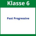 Arbeitsblätter Past Progressive 6 Klasse