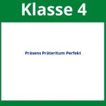 Arbeitsblätter Präsens Präteritum Perfekt 4. Klasse