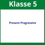 Present Progressive Klasse 5 Arbeitsblätter