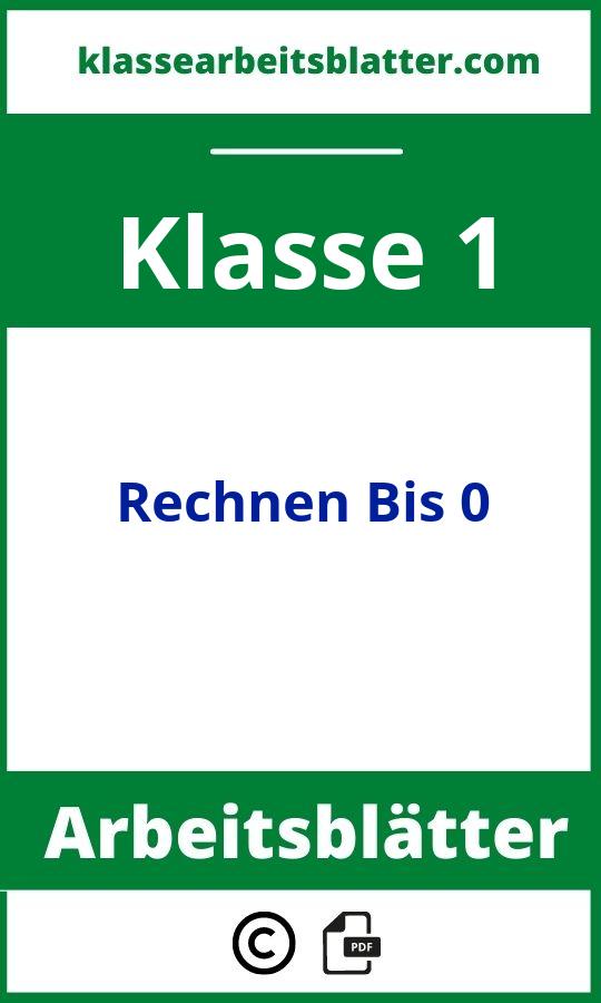 Arbeitsblätter Klasse 1 Rechnen Bis 20