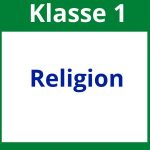 Religion Klasse 1 Arbeitsblätter