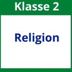 Religion 2. Klasse Arbeitsblätter