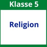 Arbeitsblätter Religion 5. Klasse