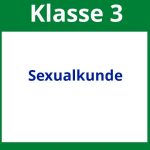 Arbeitsblätter Sexualkunde 3. Klasse